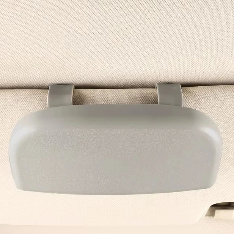 Boîte de Rangement pour Lunettes – Spéciale Voiture (Noir & Beige)