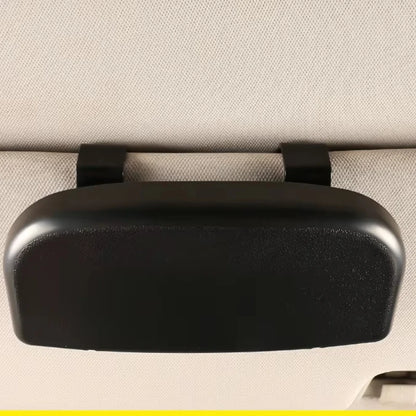 Boîte de Rangement pour Lunettes – Spéciale Voiture (Noir & Beige)