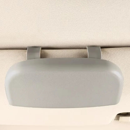 Boîte de Rangement pour Lunettes – Spéciale Voiture (Noir & Beige)