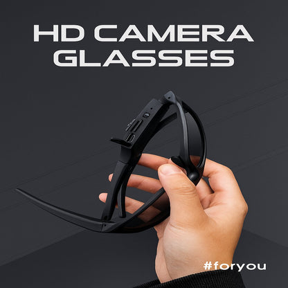 Lunettes Caméra 4K Discrètes et Multifonctions